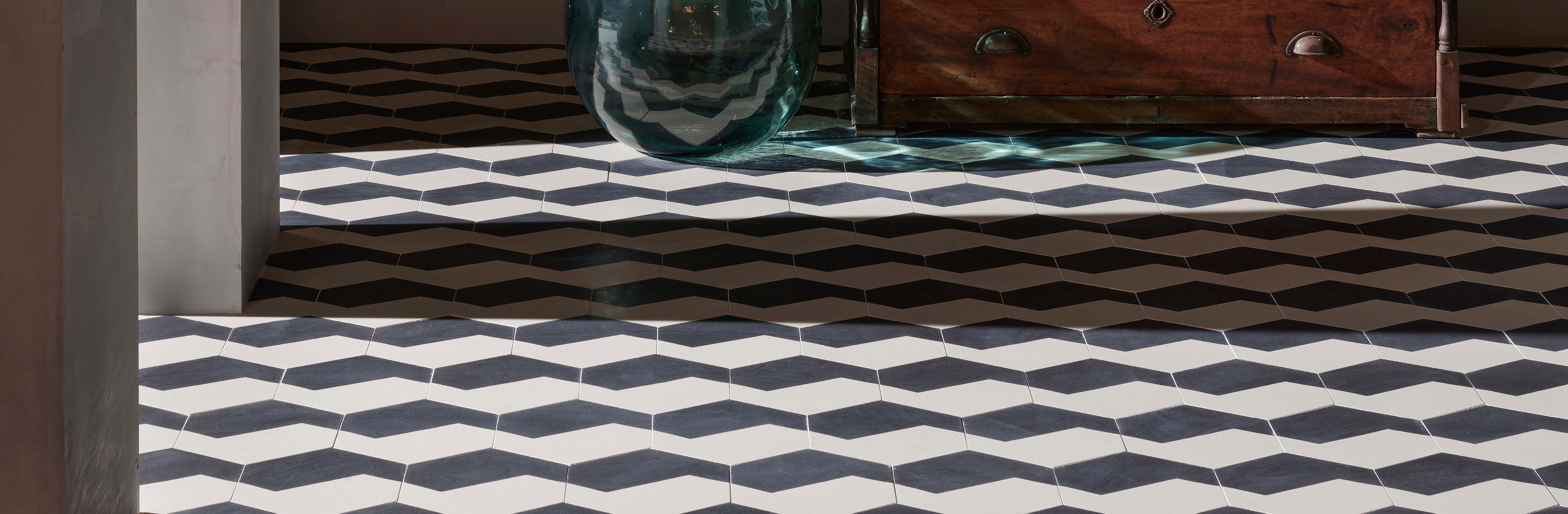 Desenli Altıgen Karolar