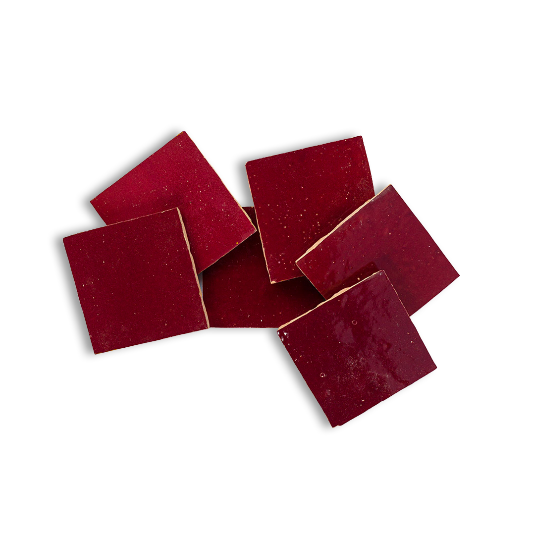 Crimson Red Zellige