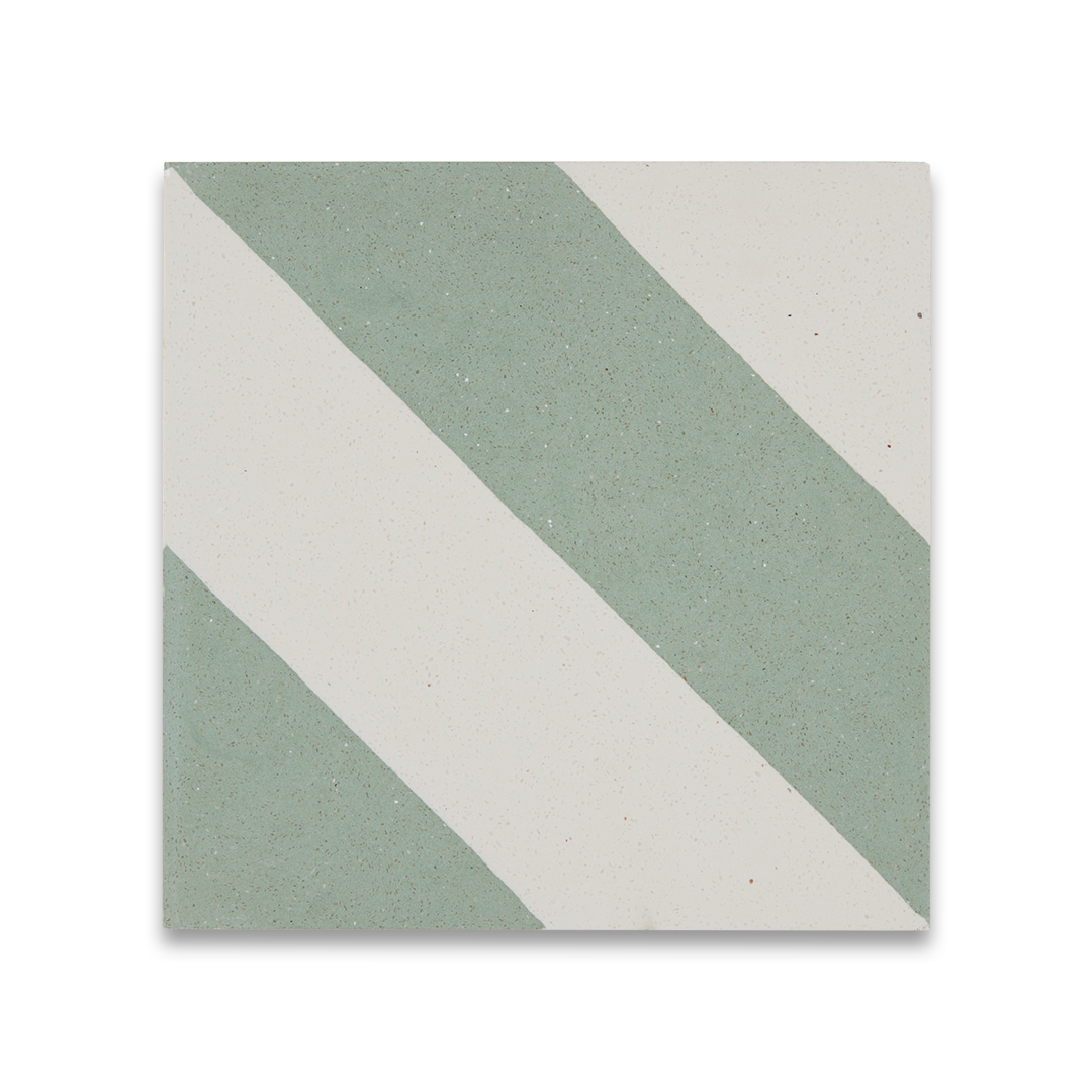 Cross Stripe Green