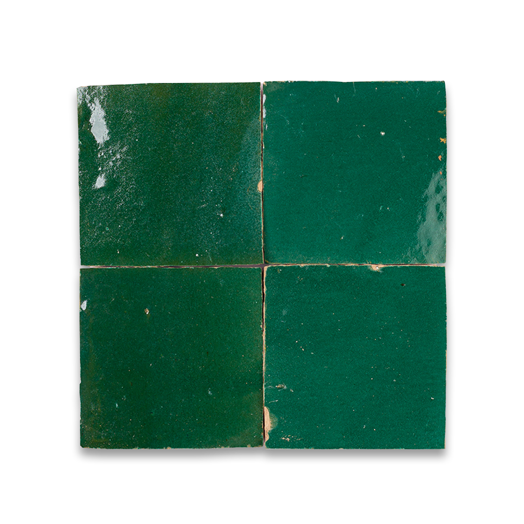 Dark Green Zellige