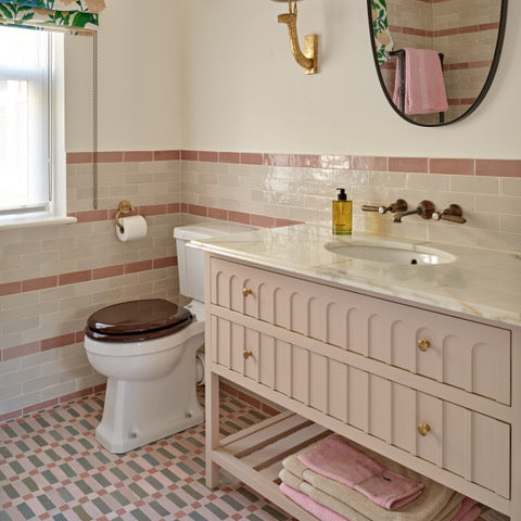 Marrakesh Stripes in Sea Salt