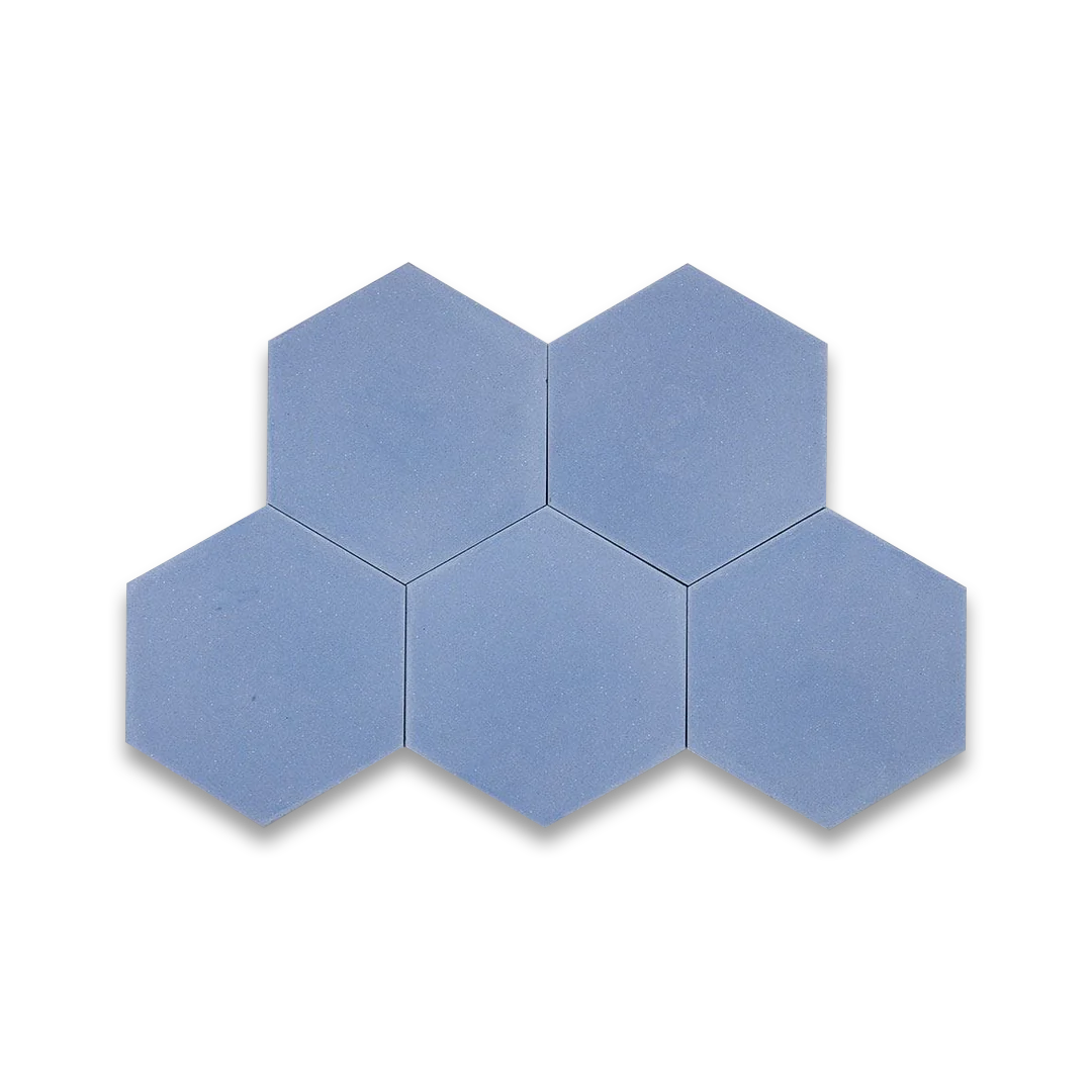 Hex Plain Blue