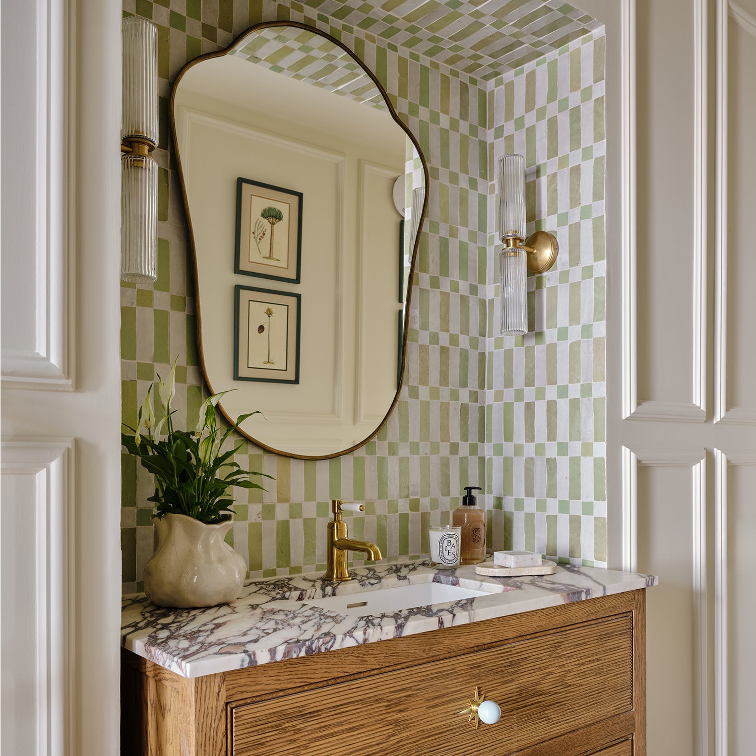 Marrakesh Stripes in Pistachio