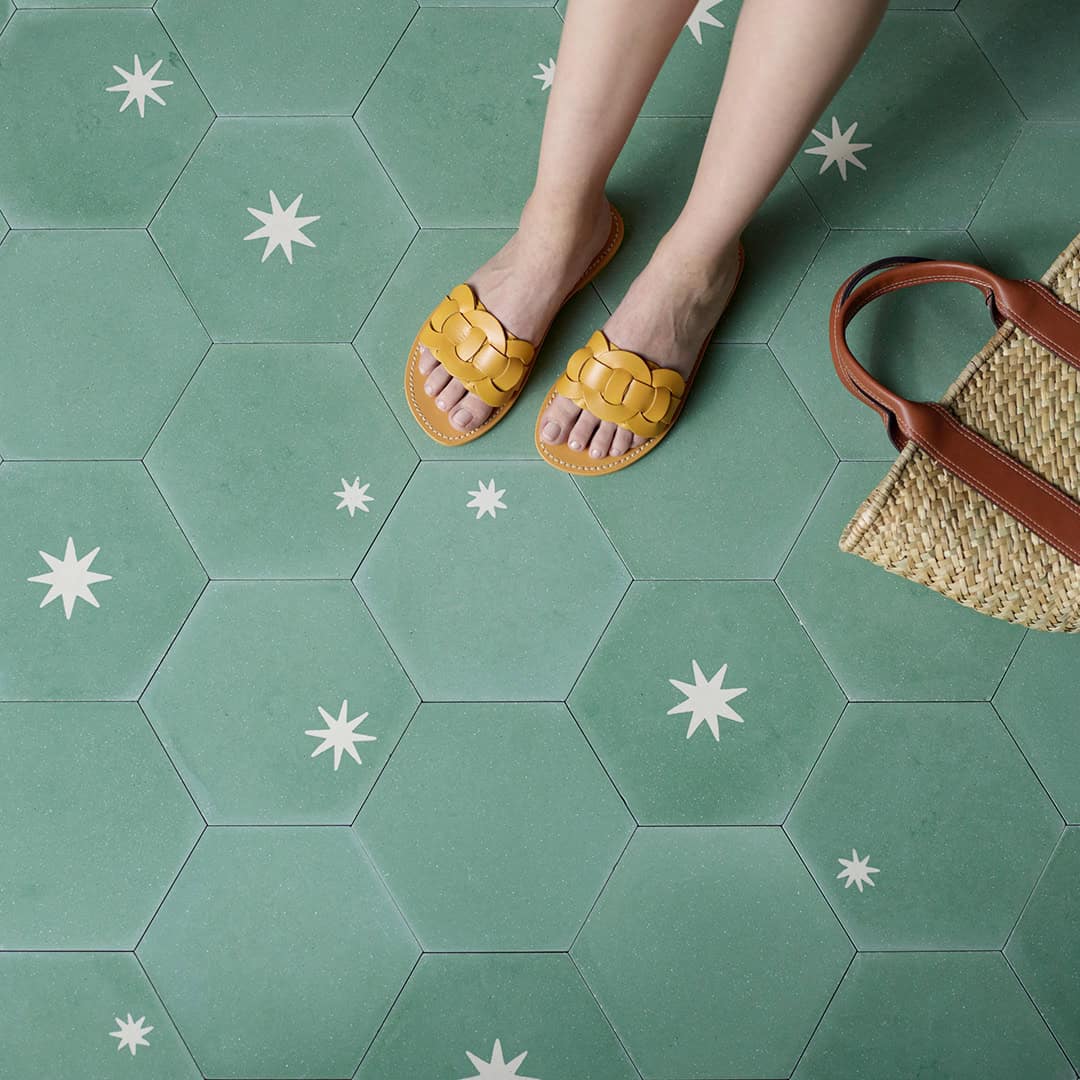 Starry Night Light Green