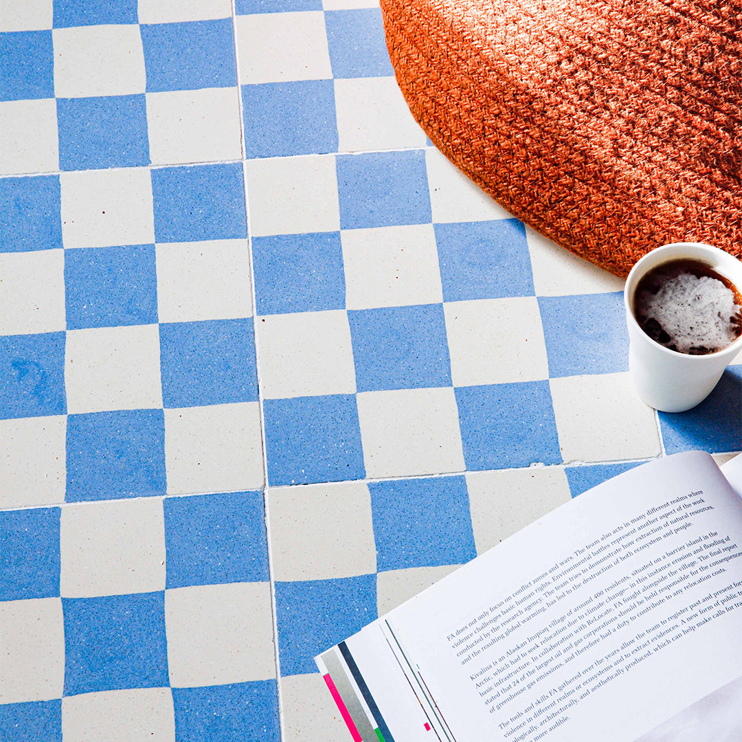 Blue Checkers