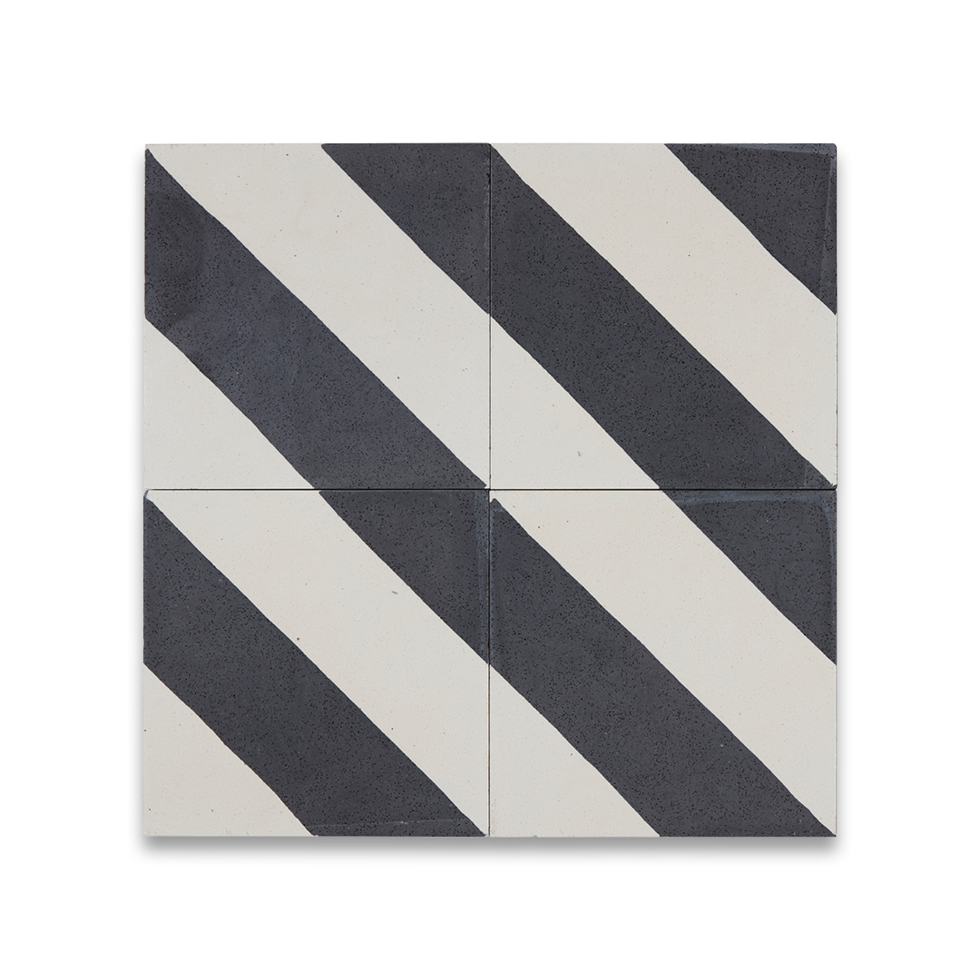 Cross Stripe Black