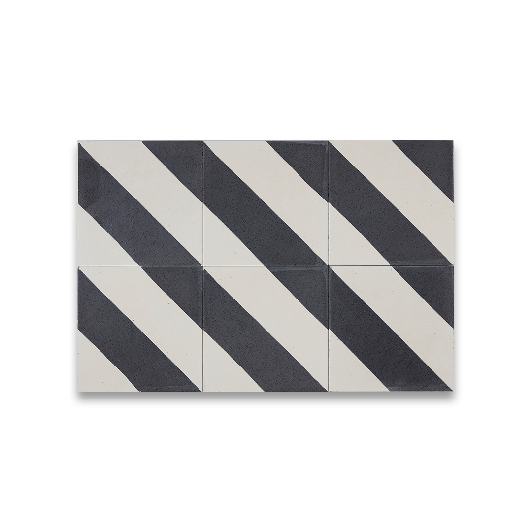 Cross Stripe Black