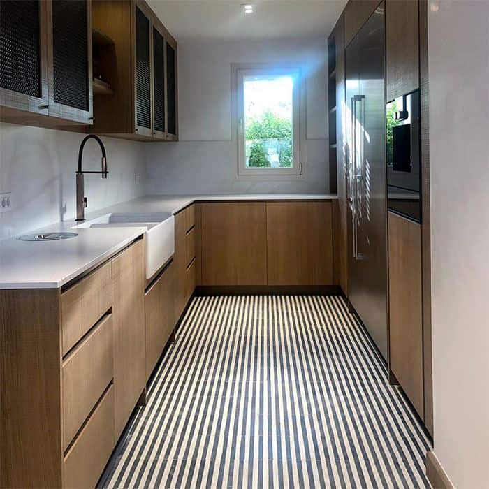 Dark Blue Stripes