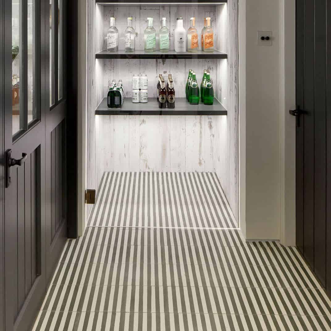 Dark Blue Stripes
