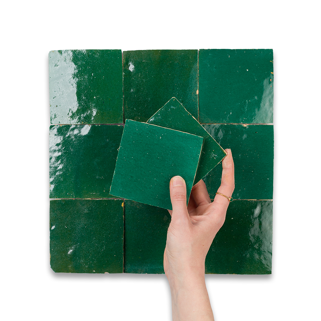 Dark Green Zellige
