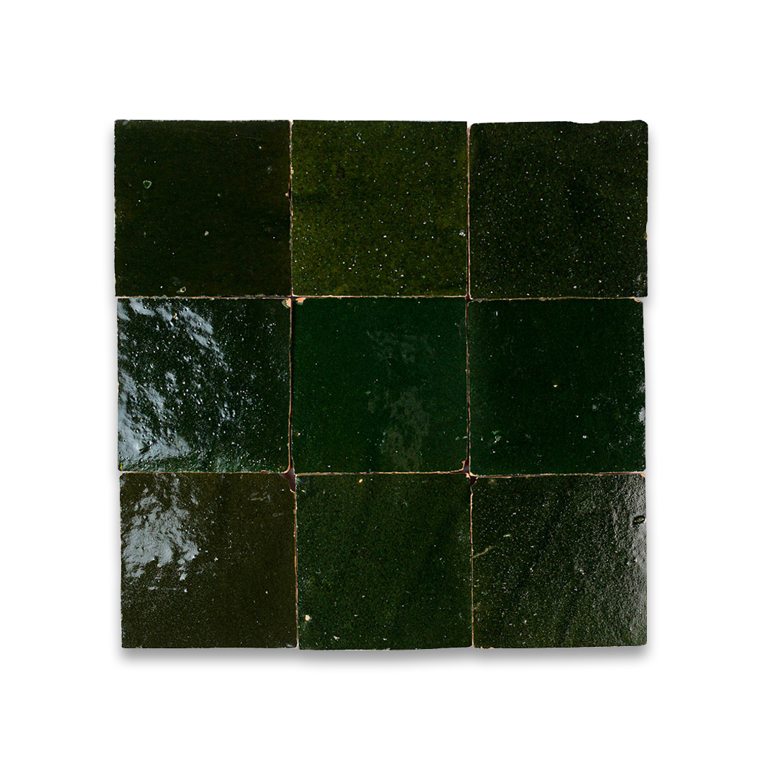 Forest Green Zellige