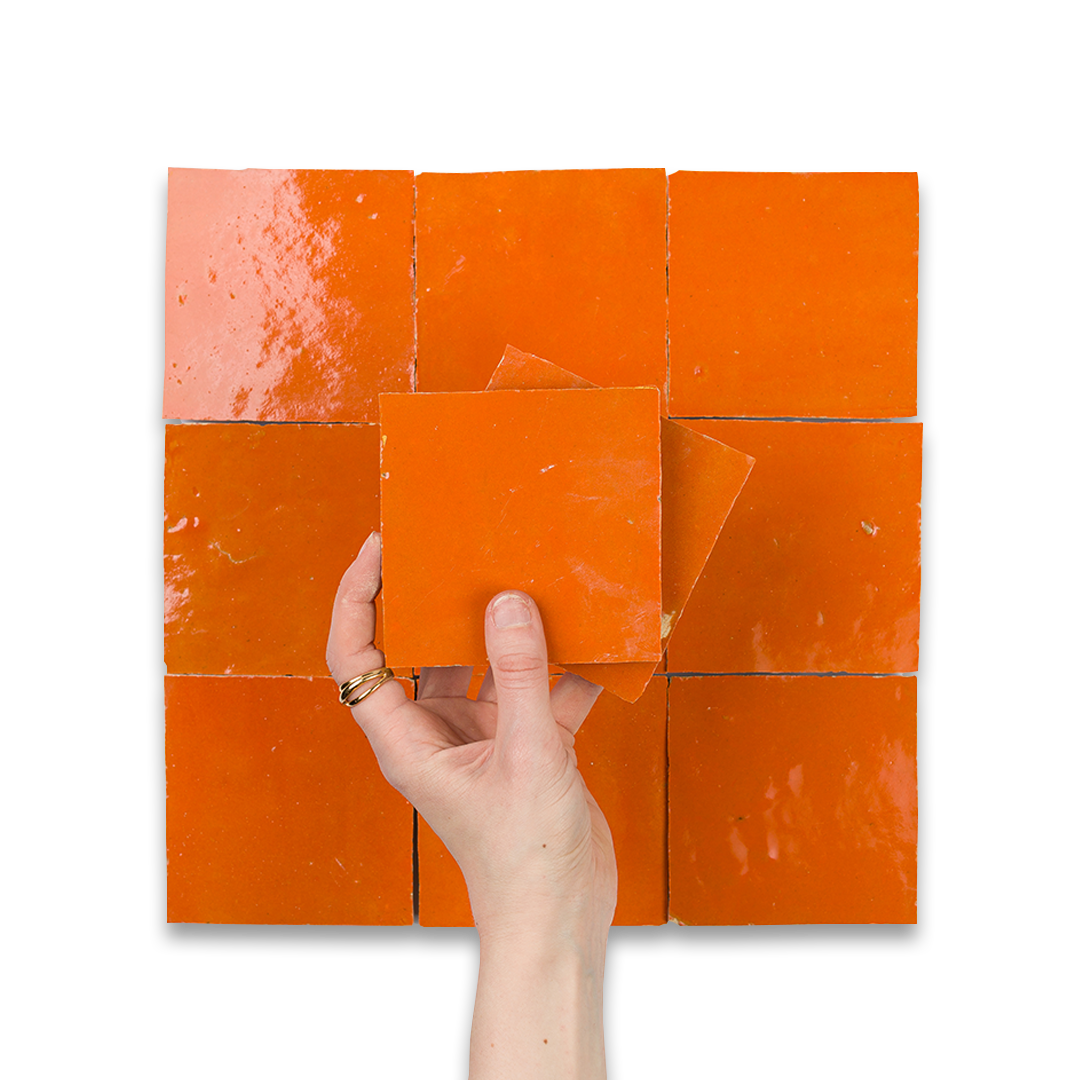 Orange Zellige