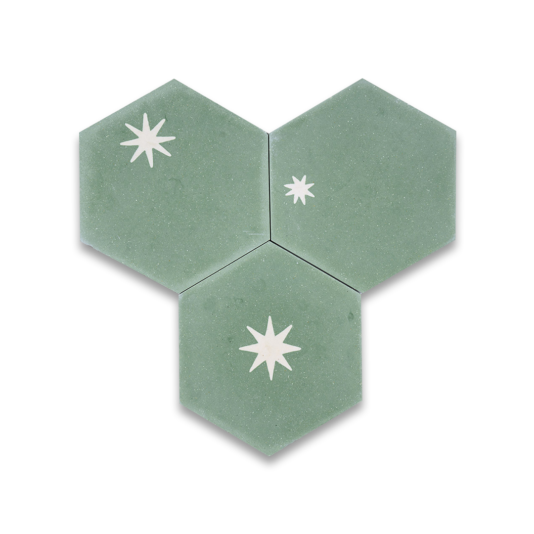 Starry Night Light Green